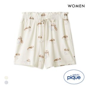 ジェラートピケ レディース シーズー柄ショートパンツ ジェラピケ パジャマ ルームウェア gelato pique