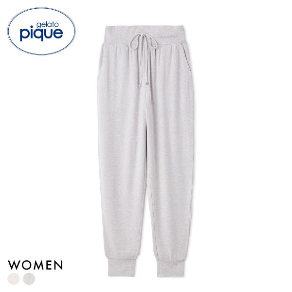 ジェラートピケ レディース スノーロングパンツ ジェラピケ パジャマ ルームウェア gelato pique