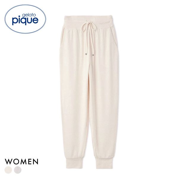ジェラートピケ レディース スノーロングパンツ ジェラピケ パジャマ ルームウェア gelato pique