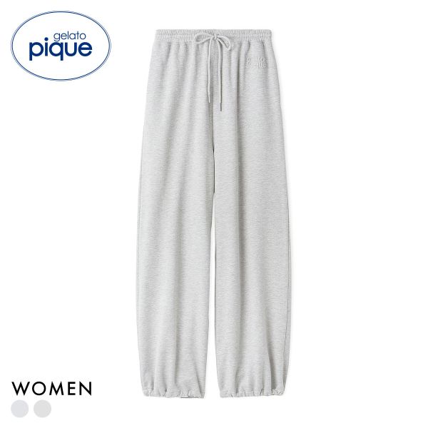 ジェラートピケ レディース 裏毛ロングパンツ ジェラピケ パジャマ ルームウェア gelato pique