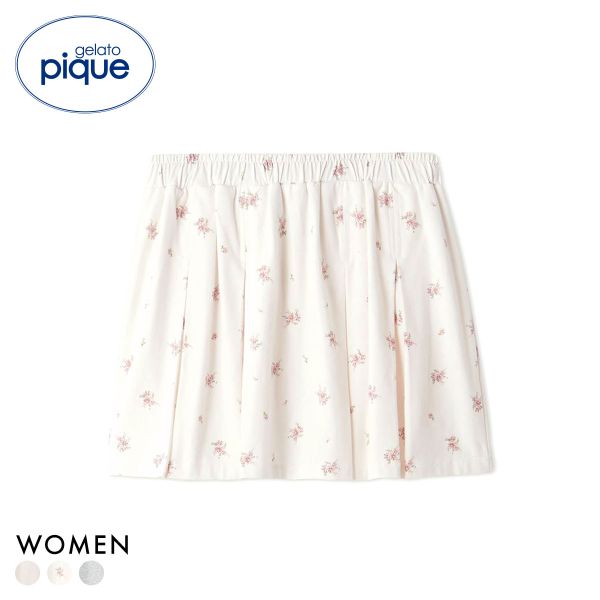 ジェラートピケ レディース カレッジロゴショートパンツ ジェラピケ パジャマ ルームウェア gelato pique