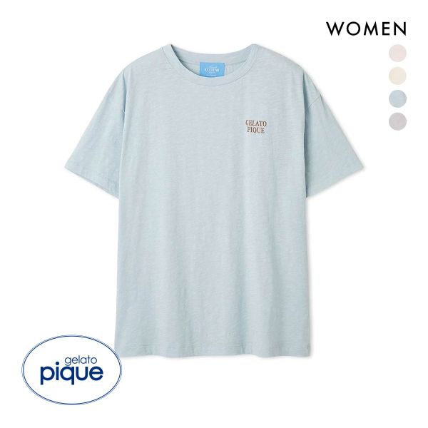 ジェラートピケ レディース COOL COLLECTION 接触冷感 ICEワンポイントビッグTシャツ ジェラピケ パジャマ gelato pique