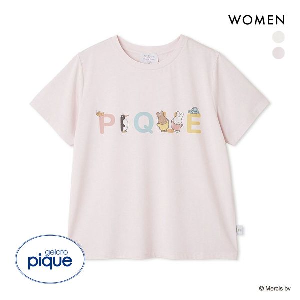 ジェラートピケ Dick Bruna 接触冷感 レディース ワンポイントTシャツ ジェラピケ ルームウェア パジャマ gelato pique