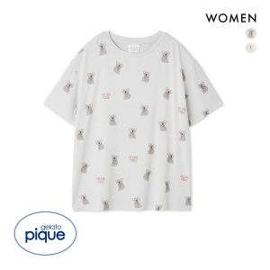 ジェラートピケ レディース コアラ柄Tシャツ ジェラピケ パジャマ ルームウェア gelato pique