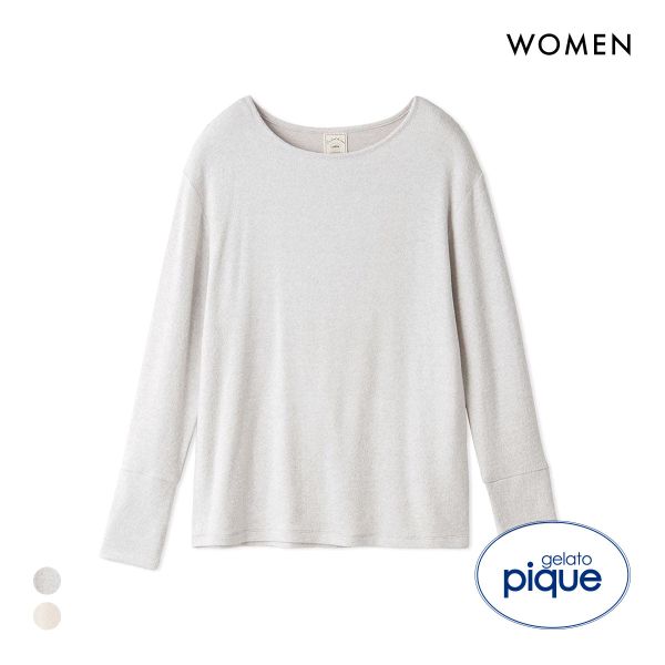 ジェラートピケ レディース スノープルオーバー ジェラピケ パジャマ ルームウェア gelato pique