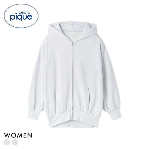 ジェラートピケ レディース 裏毛パーカ ジェラピケ パジャマ ルームウェア gelato pique