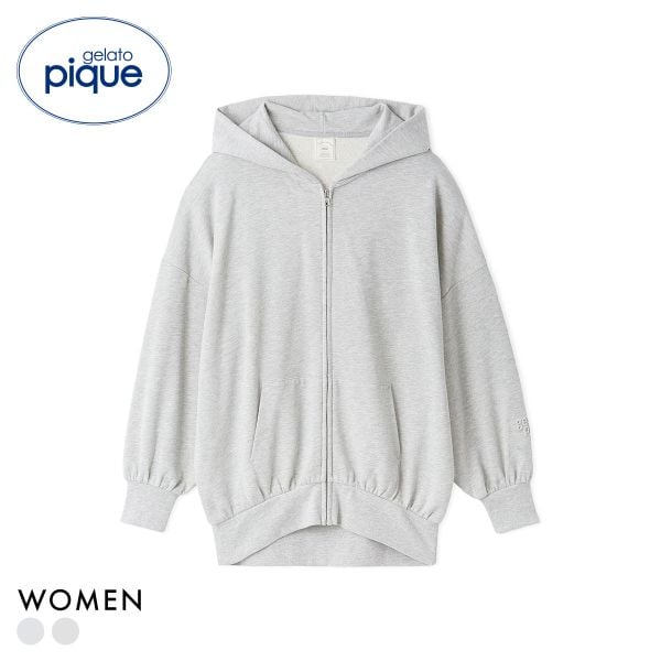ジェラートピケ レディース 裏毛パーカ ジェラピケ パジャマ ルームウェア gelato pique