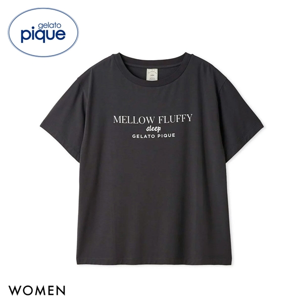 ジェラートピケ レディース 接触冷感 COOLレーヨンロゴTシャツ ジェラピケ パジャマ ルームウェア gelato pique