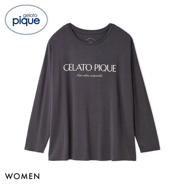 ジェラートピケ レディース レーヨンロゴロンT ジェラピケ パジャマ ルームウェア gelato pique