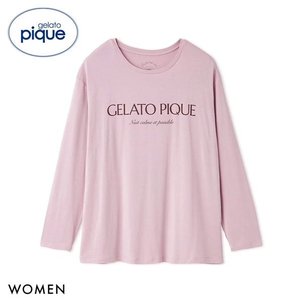 ジェラートピケ レディース レーヨンロゴロンT ジェラピケ パジャマ ルームウェア gelato pique