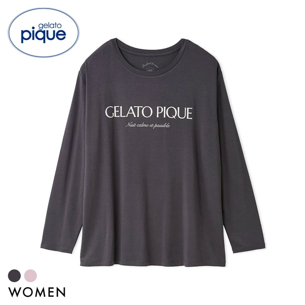 ジェラートピケ レディース レーヨンロゴロンT ジェラピケ パジャマ ルームウェア gelato pique