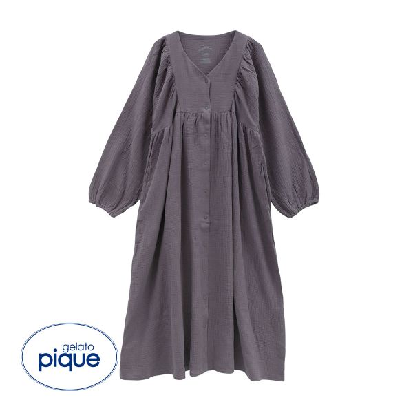 ジェラートピケ gelato pique レディース マタニティガーゼワンピース ジェラピケ パジャマ ルームウェア