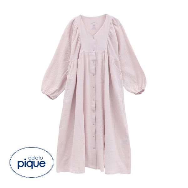 ジェラートピケ gelato pique レディース マタニティガーゼワンピース ジェラピケ パジャマ ルームウェア