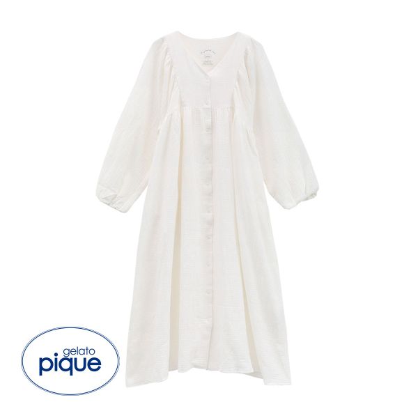ジェラートピケ gelato pique レディース マタニティガーゼワンピース ジェラピケ パジャマ ルームウェア