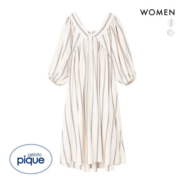 ジェラートピケ レディース ガーゼライクワンピース ジェラピケ パジャマ ルームウェア gelato pique