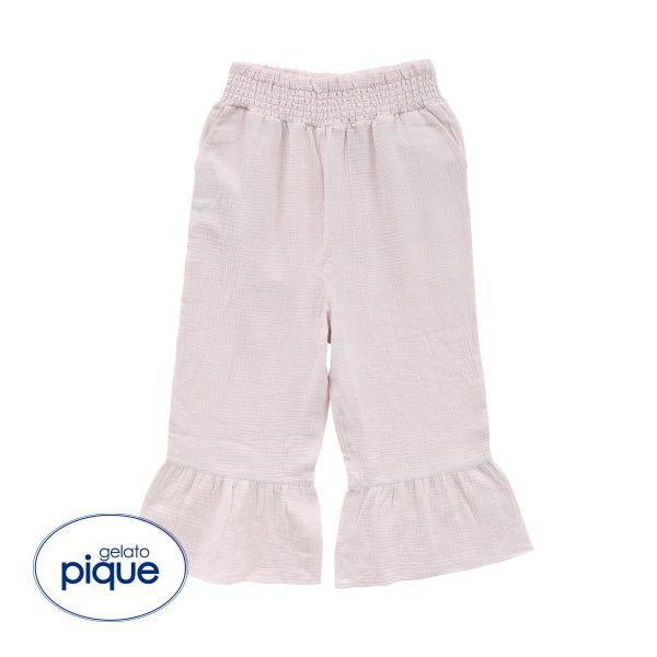 ジェラートピケ gelato pique レディース マタニティガーゼロングパンツ ジェラピケ パジャマ ルームウェア