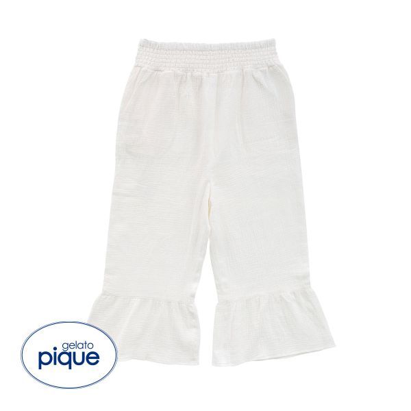 ジェラートピケ gelato pique レディース マタニティガーゼロングパンツ ジェラピケ パジャマ ルームウェア