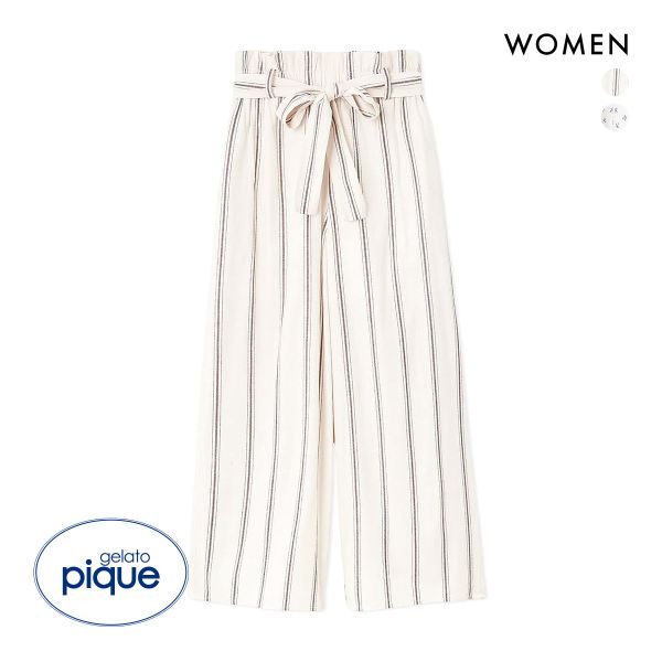 ジェラートピケ レディース ガーゼライクロングパンツ ジェラピケ パジャマ ルームウェア gelato pique