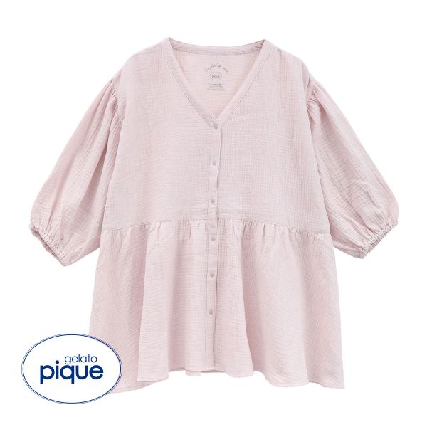 ジェラートピケ gelato pique レディース マタニティガーゼプルオーバー ジェラピケ パジャマ ルームウェア