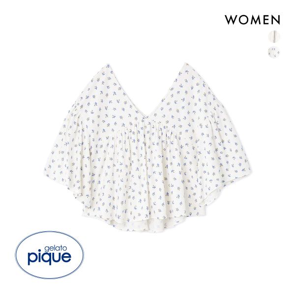 ジェラートピケ レディース ガーゼライクプルオーバー ジェラピケ パジャマ ルームウェア gelato pique