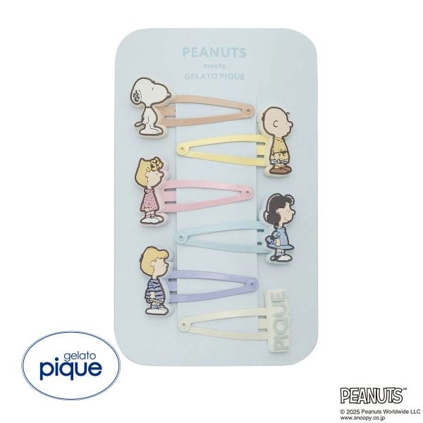 ジェラートピケ ピーナッツ ヘアピン ジェラピケ PEANUTS gelato pique