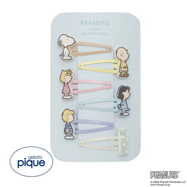 ジェラートピケ ピーナッツ ヘアピン ジェラピケ PEANUTS gelato pique