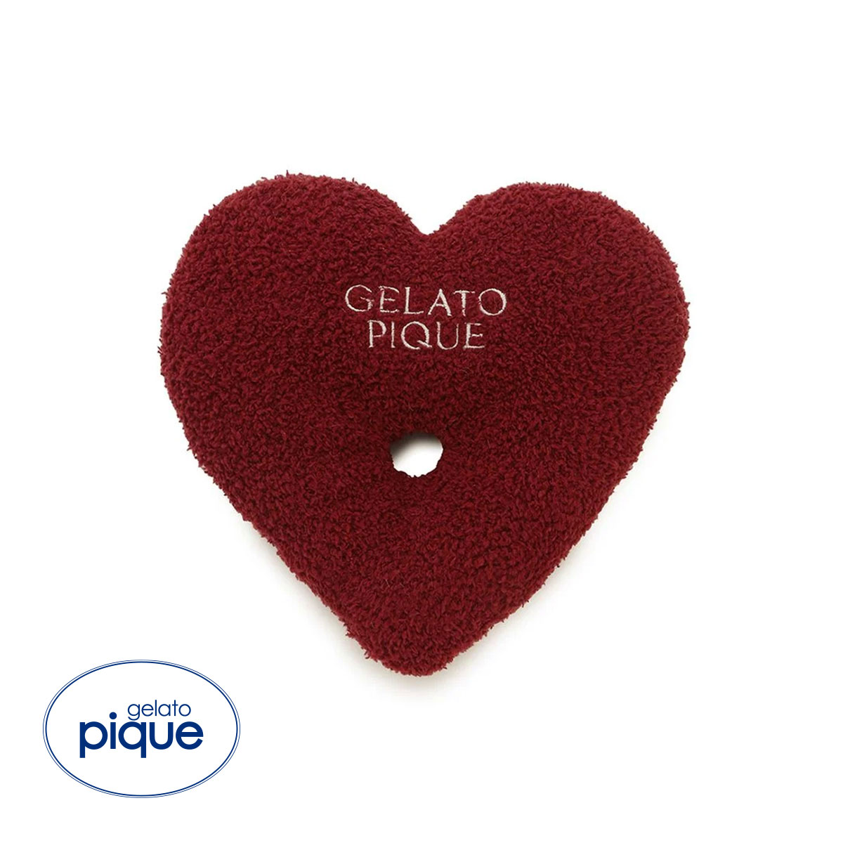 ジェラートピケ バレンタイン ベビモコハートシュシュ ジェラピケ Valentine gelato pique(RE-レッド-Free)