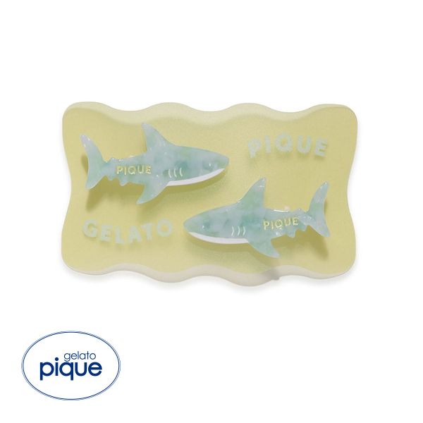 ジェラートピケ SHARK ヘアピン ジェラピケ gelato pique
