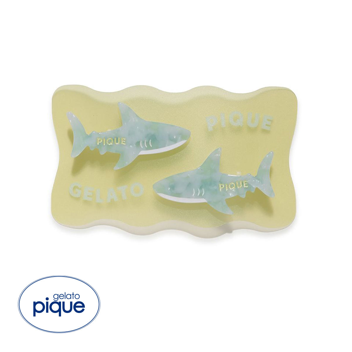 ジェラートピケ SHARK ヘアピン ジェラピケ gelato pique