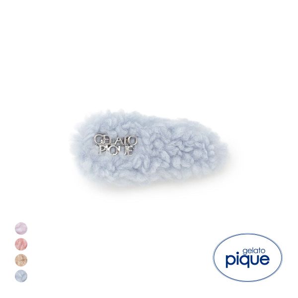 ジェラートピケ ボアヘアピン ジェラピケ gelato pique