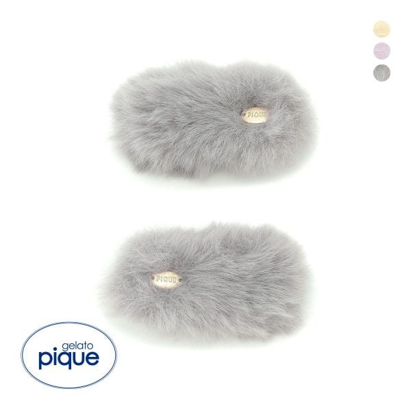 ジェラートピケ gelato pique ファーヘアピン ジェラピケ