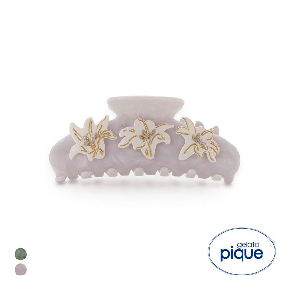 ジェラートピケ MUCHA トリポリの姫君イルゼバンズクリップ ジェラピケ ミュシャ gelato pique