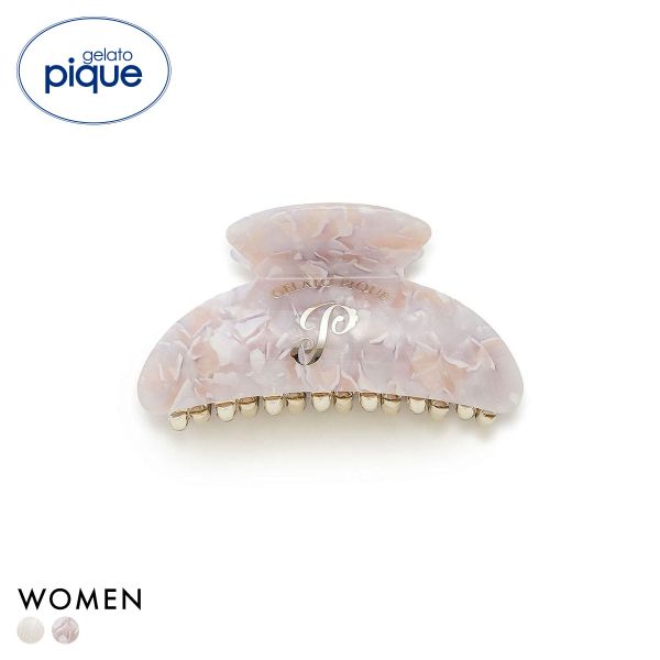 ジェラートピケ エンブレムモチーフヘアクリップ ジェラピケ gelato pique