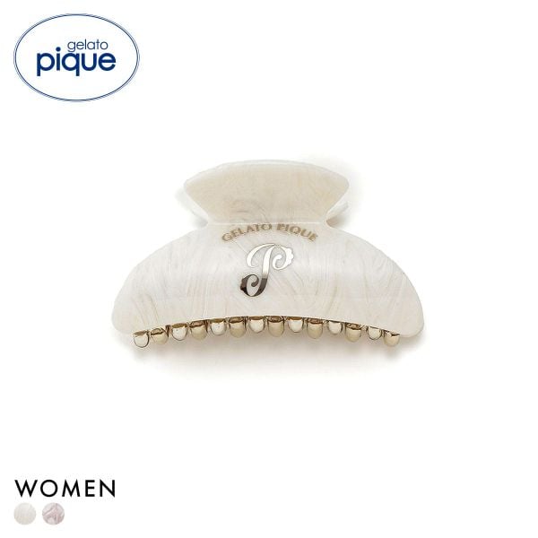 ジェラートピケ エンブレムモチーフヘアクリップ ジェラピケ gelato pique