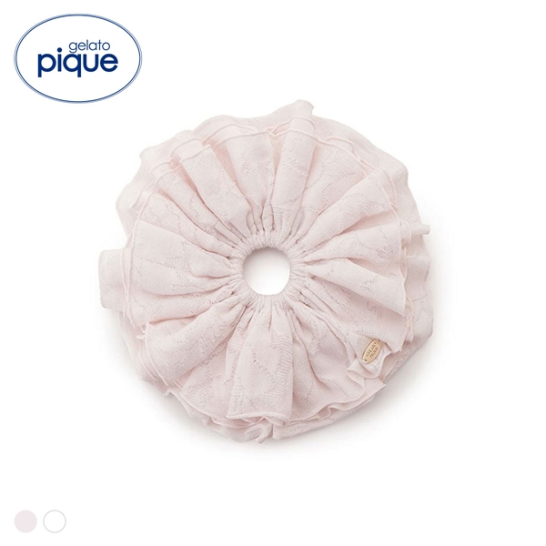 ジェラートピケ レディース さくらレーシージャガードシュシュ ジェラピケ パジャマ ルームウェア gelato pique(PI-ピンク-Free)