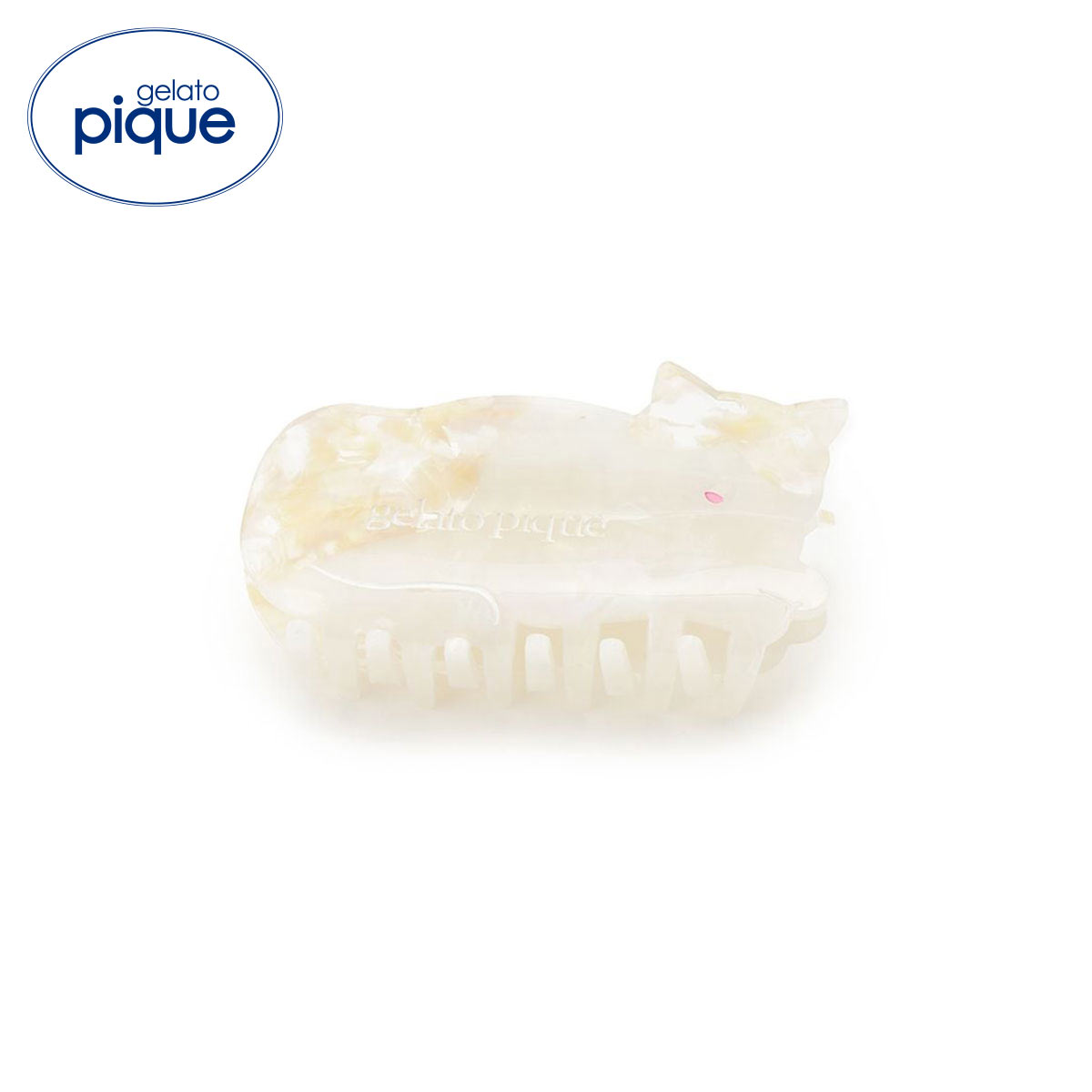 ジェラートピケ キャットヘアクリップ ジェラピケ gelato pique 猫の日(MIX-ミックス-Free)