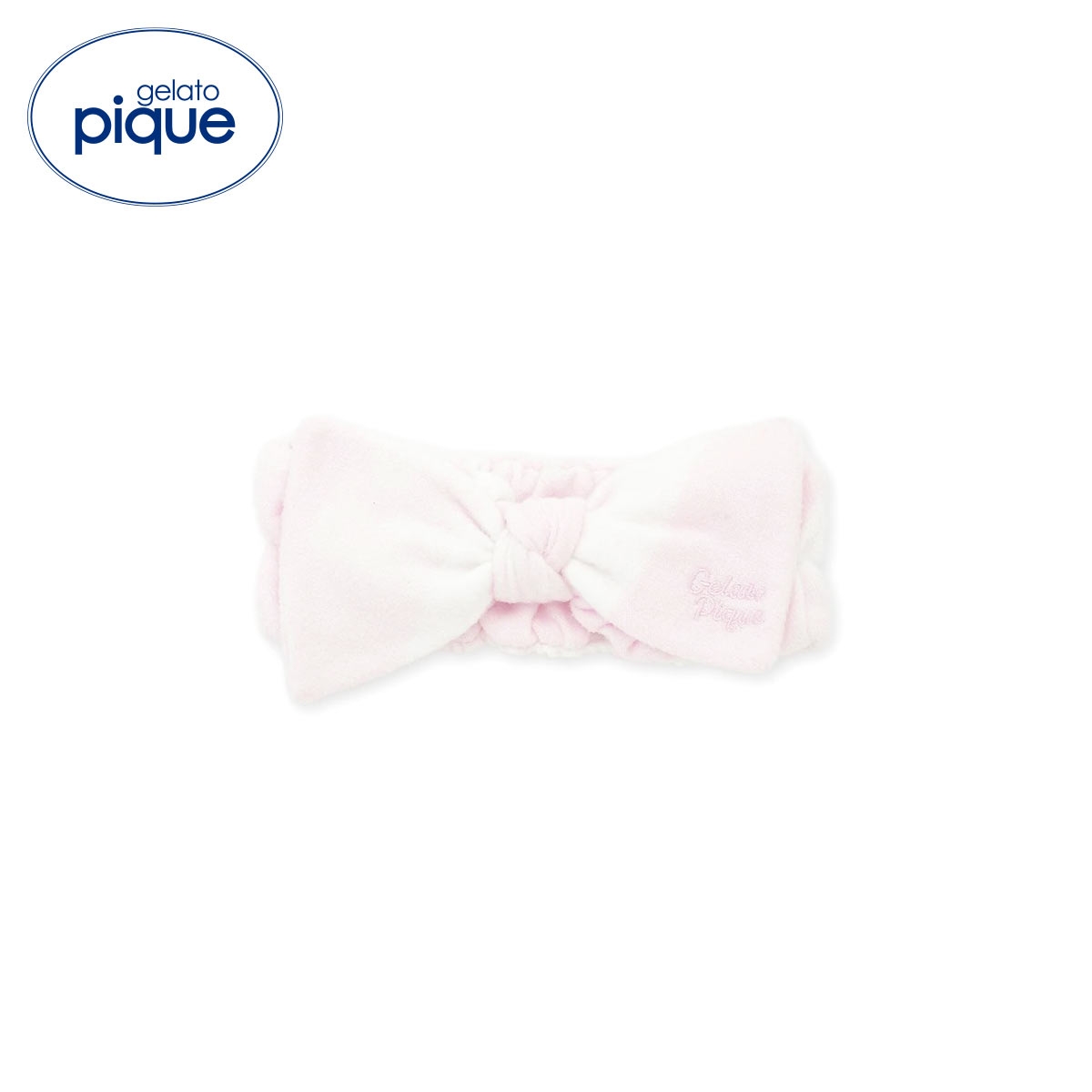 ジェラートピケ グラデーションボーダーヘアバンド ジェラピケ gelato pique(PI-ピンク-Free)