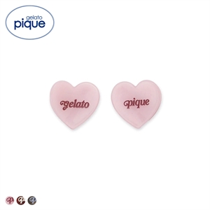 ジェラートピケ ハートミニヘアクリップ2点セット ジェラピケ gelato pique