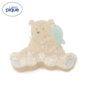 ジェラートピケ シーアニマルモチーフバンスヘアクリップ ジェラピケ gelato pique