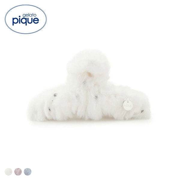 ジェラートピケ ファーヘアクリップ ジェラピケ gelato pique