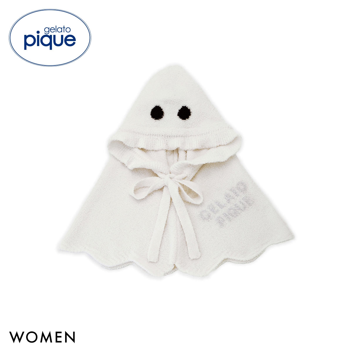 ジェラートピケ レディース HALLOWEEN おばけバラクラバ ジェラピケ gelato pique ハロウィン(OW-オフホワイト-Free)
