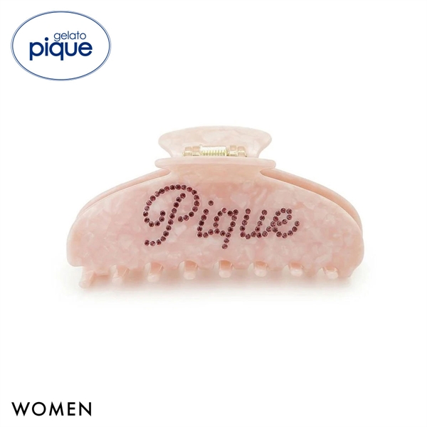 ジェラートピケ レディース ストーンロゴヘアクリップ ジェラピケ gelato pique