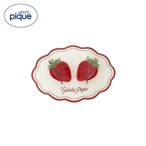 ジェラートピケ レディース ストロベリーミニヘアクリップセット ジェラピケ パジャマ ルームウェア gelato pique