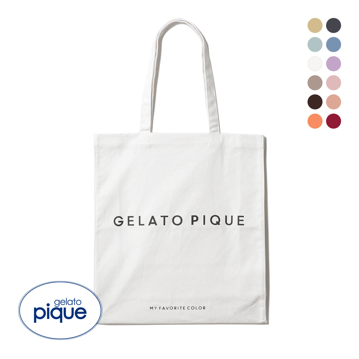 ジェラートピケ gelato pique ホビートートバッグ ジェラピケ(OW-オフホワイト-Free)