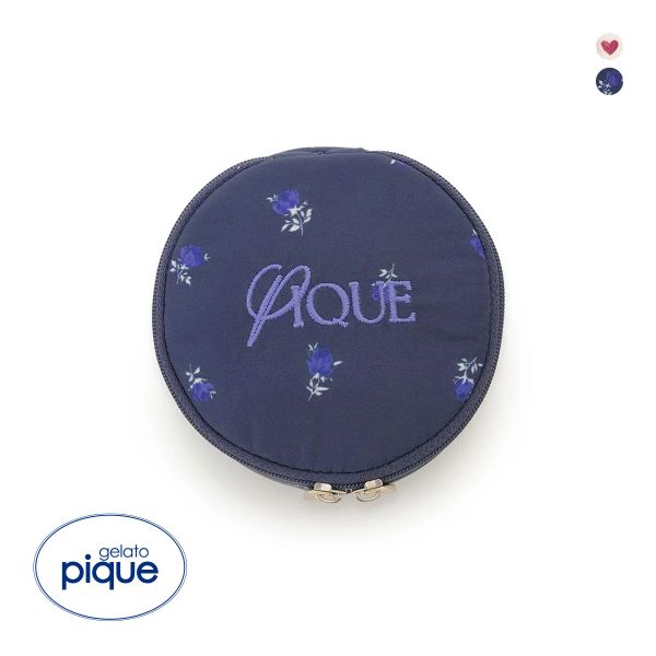 ジェラートピケ パターンアクセサリーポーチ ジェラピケ gelato pique