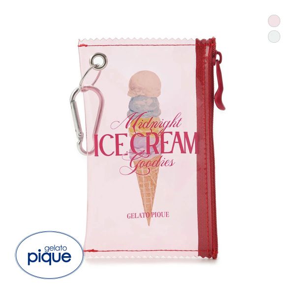 ジェラートピケ COOL COLLECTION ICEPVCミニポーチ ジェラピケ gelato pique