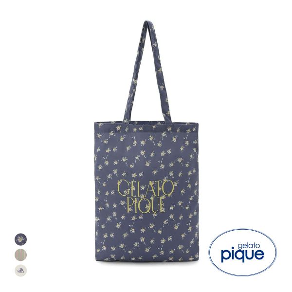 ジェラートピケ 総柄ホビートート ジェラピケ gelato pique