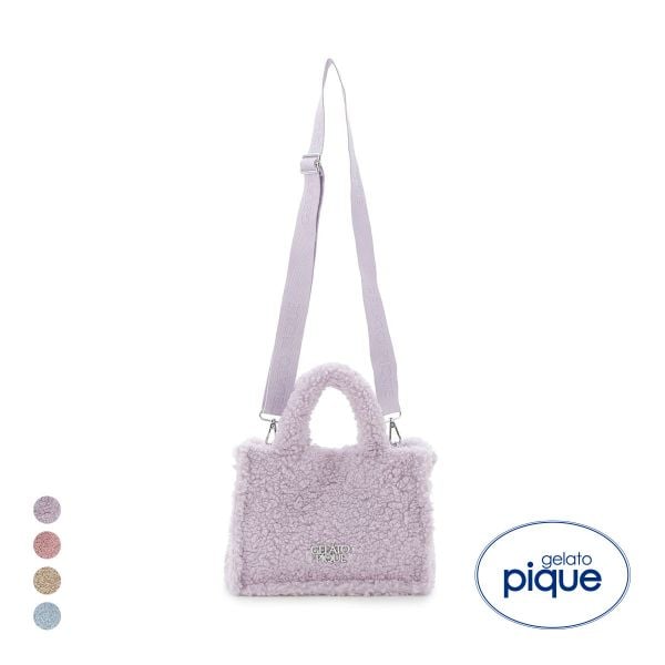 ジェラートピケ ボアジャガードショルダーバッグ ジェラピケ gelato pique