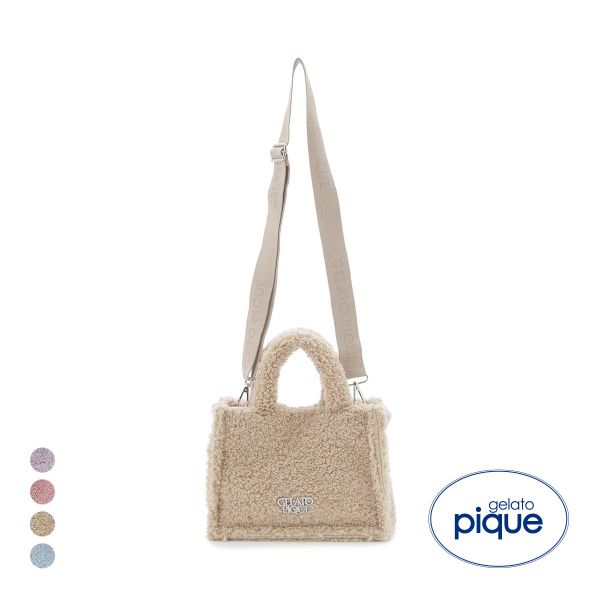ジェラートピケ ボアジャガードショルダーバッグ ジェラピケ gelato pique