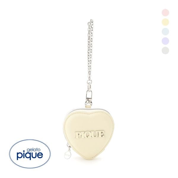 ジェラートピケ ハートポーチチャーム ジェラピケ gelato pique